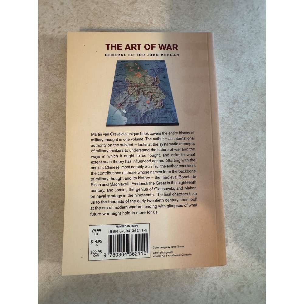 The Art of War Martin van Creveld Cassell History of Warfare Military Thought - Picture 7 of 8